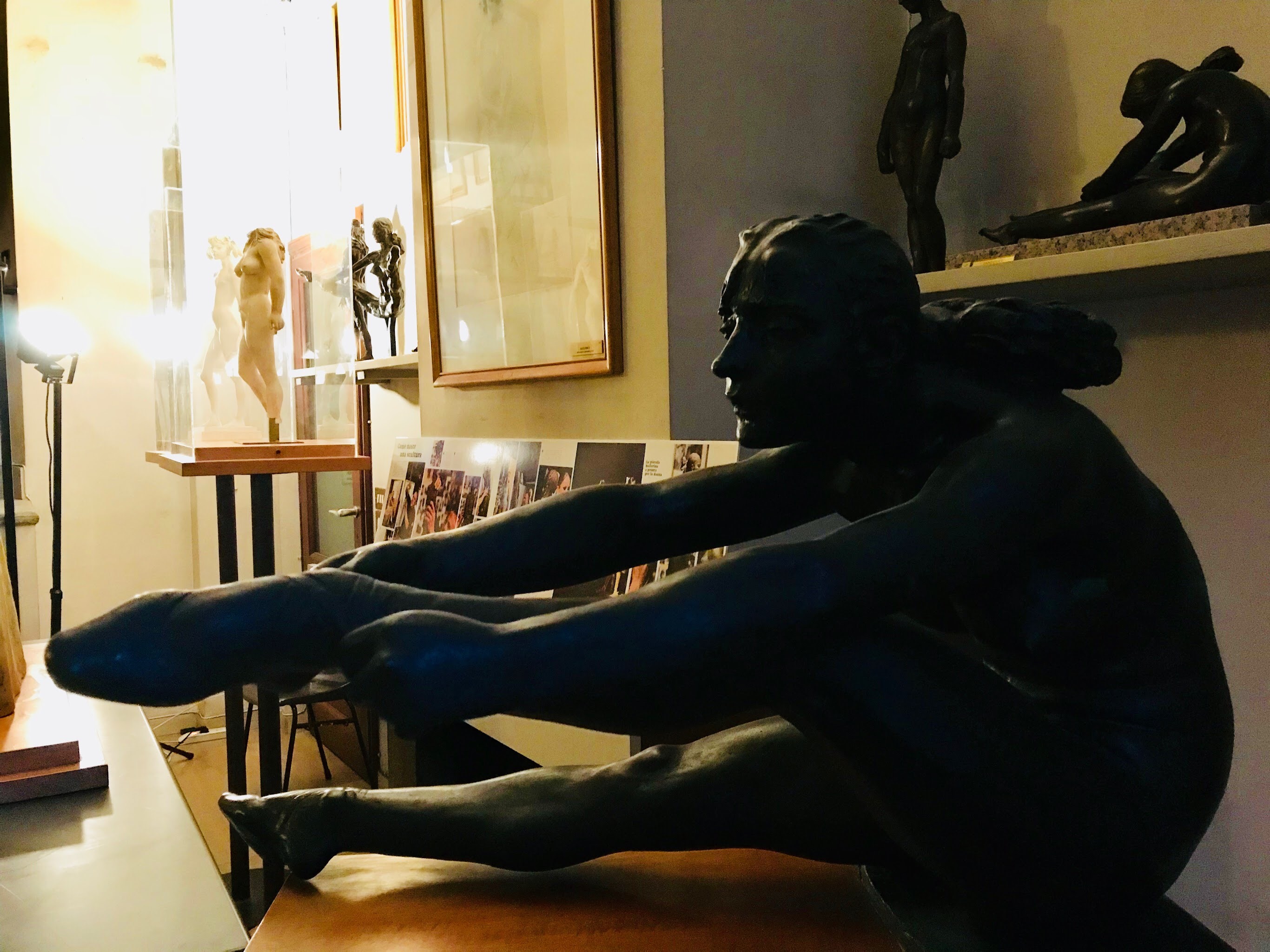 San Sisto a Milano ospita -male- il Museo Studio dello scultore Francesco Messina